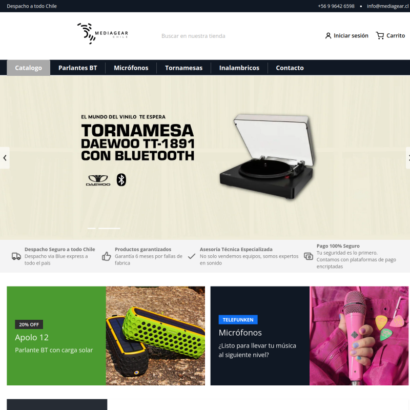 Tienda online MediaGear
